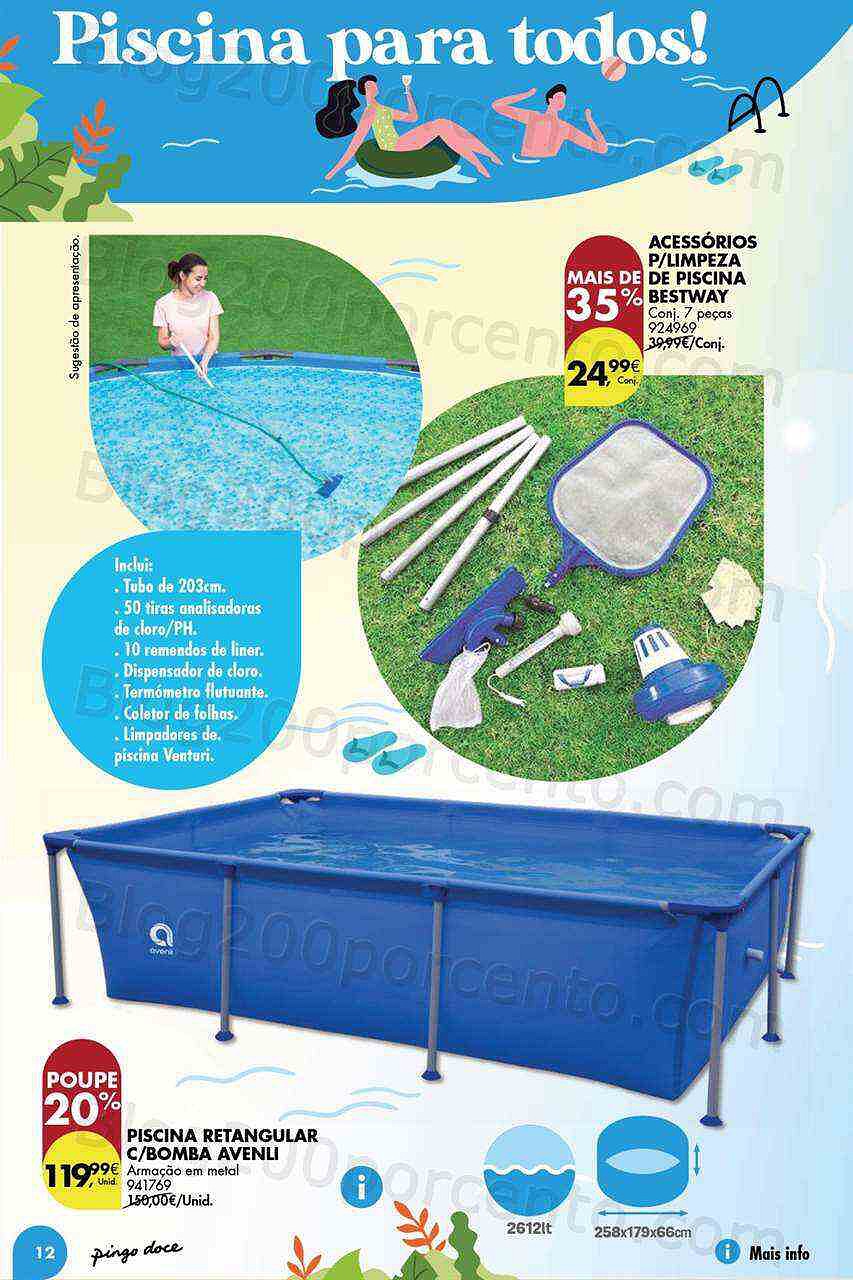 Antevisão Folheto PINGO DOCE Bazar Férias em Grande Promoções de 7 a 27 junho 