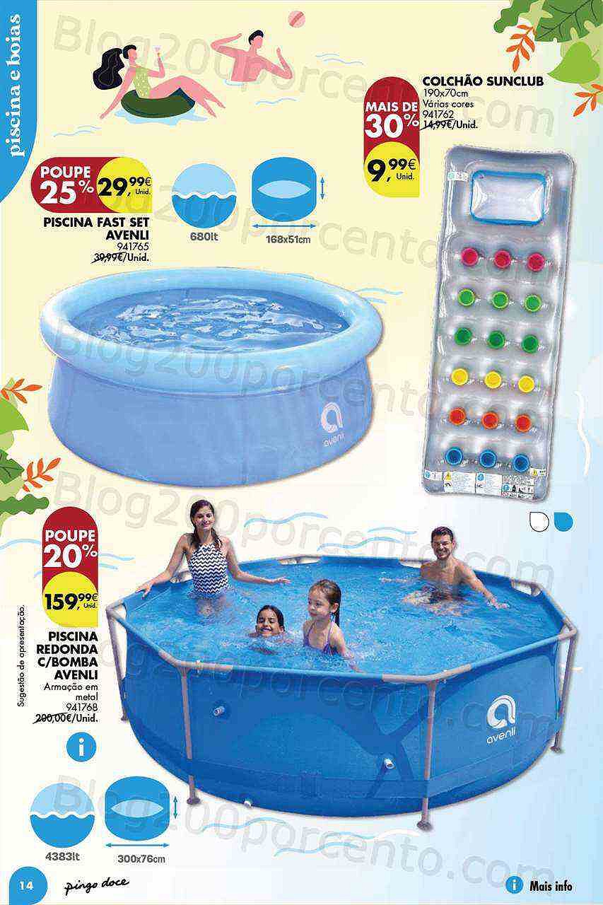 Antevisão Folheto PINGO DOCE Bazar Férias em Grande Promoções de 7 a 27 junho 