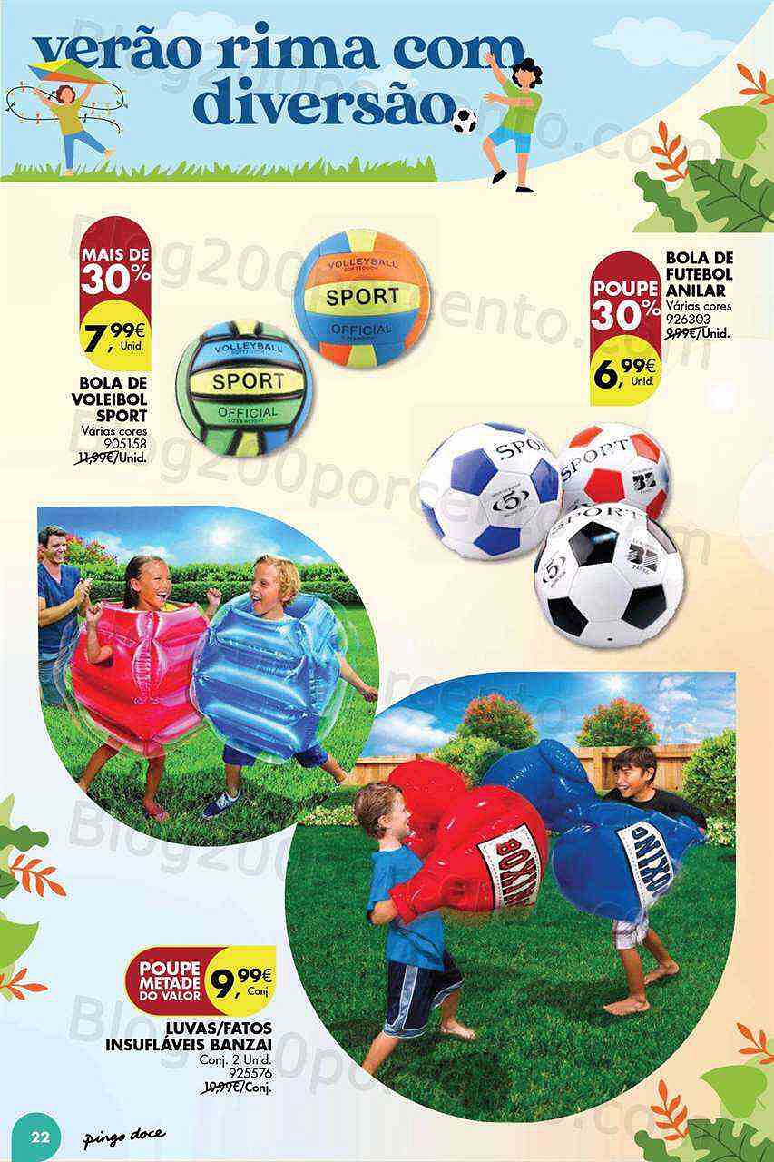 Antevisão Folheto PINGO DOCE Bazar Férias em Grande Promoções de 7 a 27 junho 