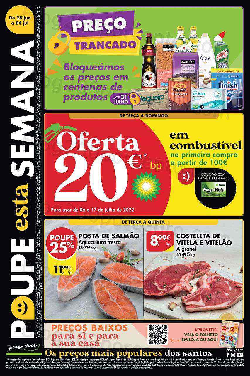 Antevisão Folheto PINGO DOCE Lojas Pequenas Promoções de 28 junho a 4 julho