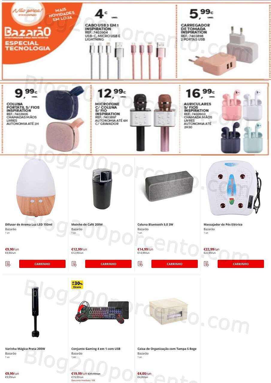 Antevisão Folheto CONTINENTE Bazarão Promoções de 7 a 13 junho