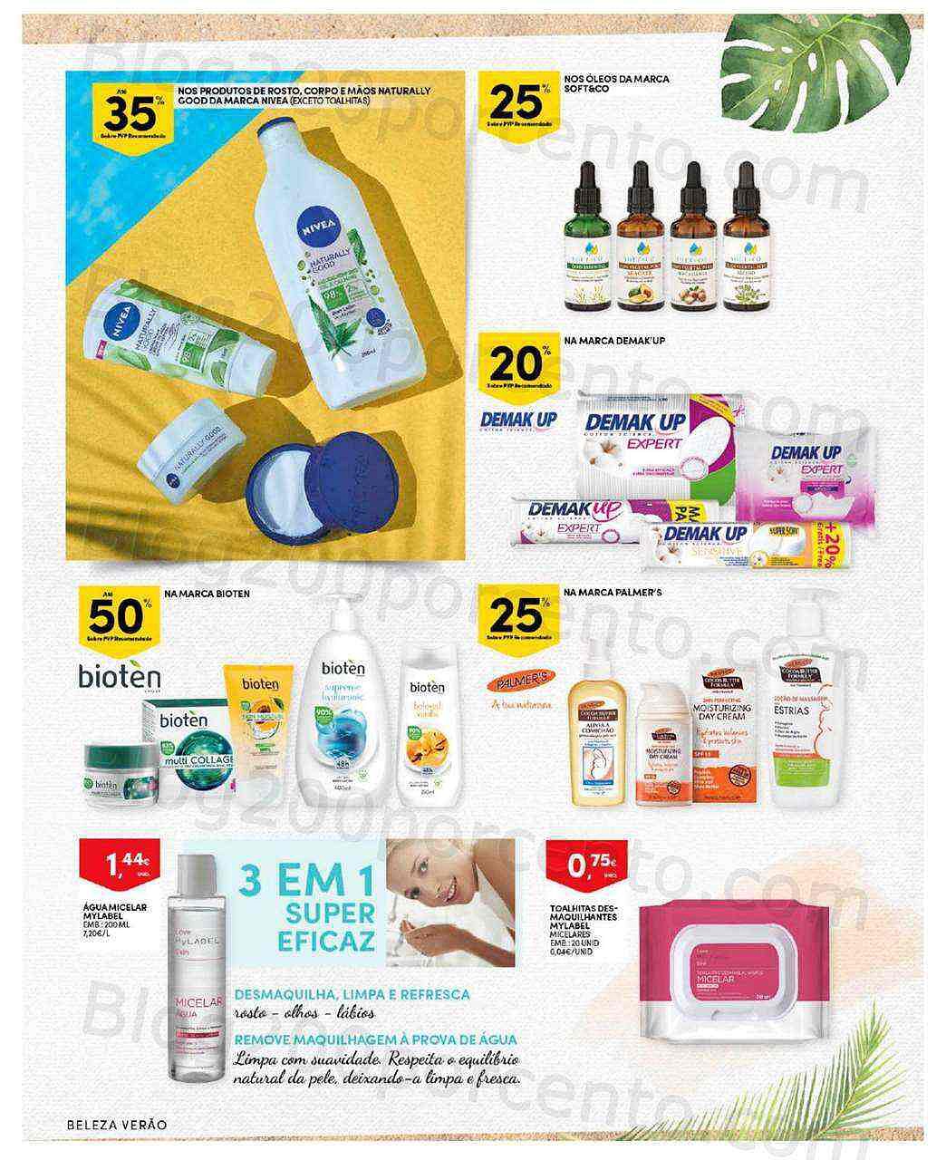 Antevisão Folheto CONTINENTE Beleza de Verão Promoções de 21 junho a 3 julho