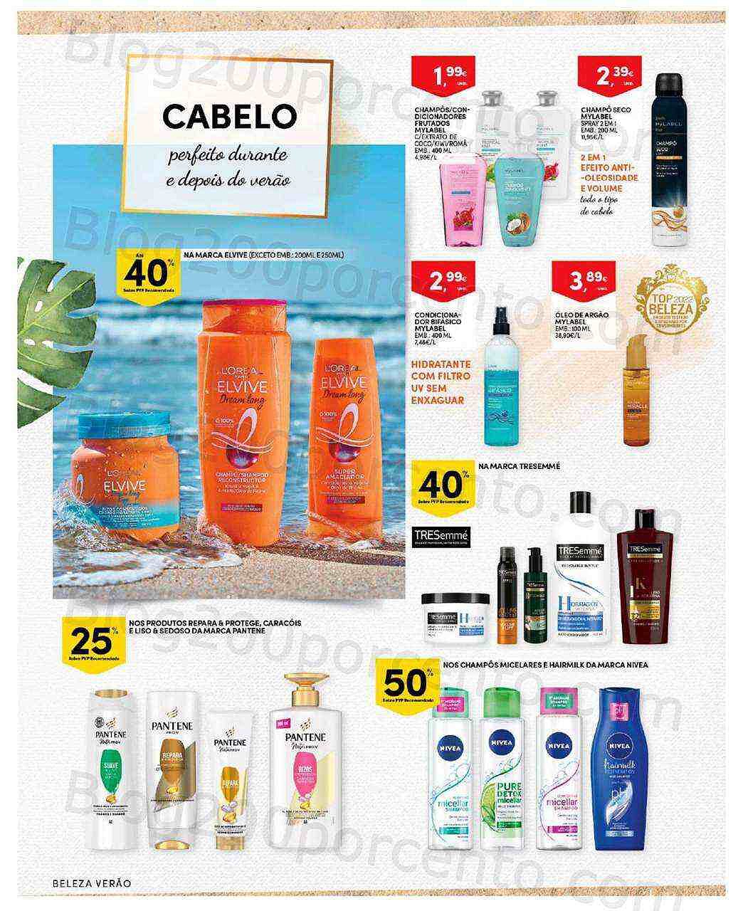 Antevisão Folheto CONTINENTE Beleza de Verão Promoções de 21 junho a 3 julho