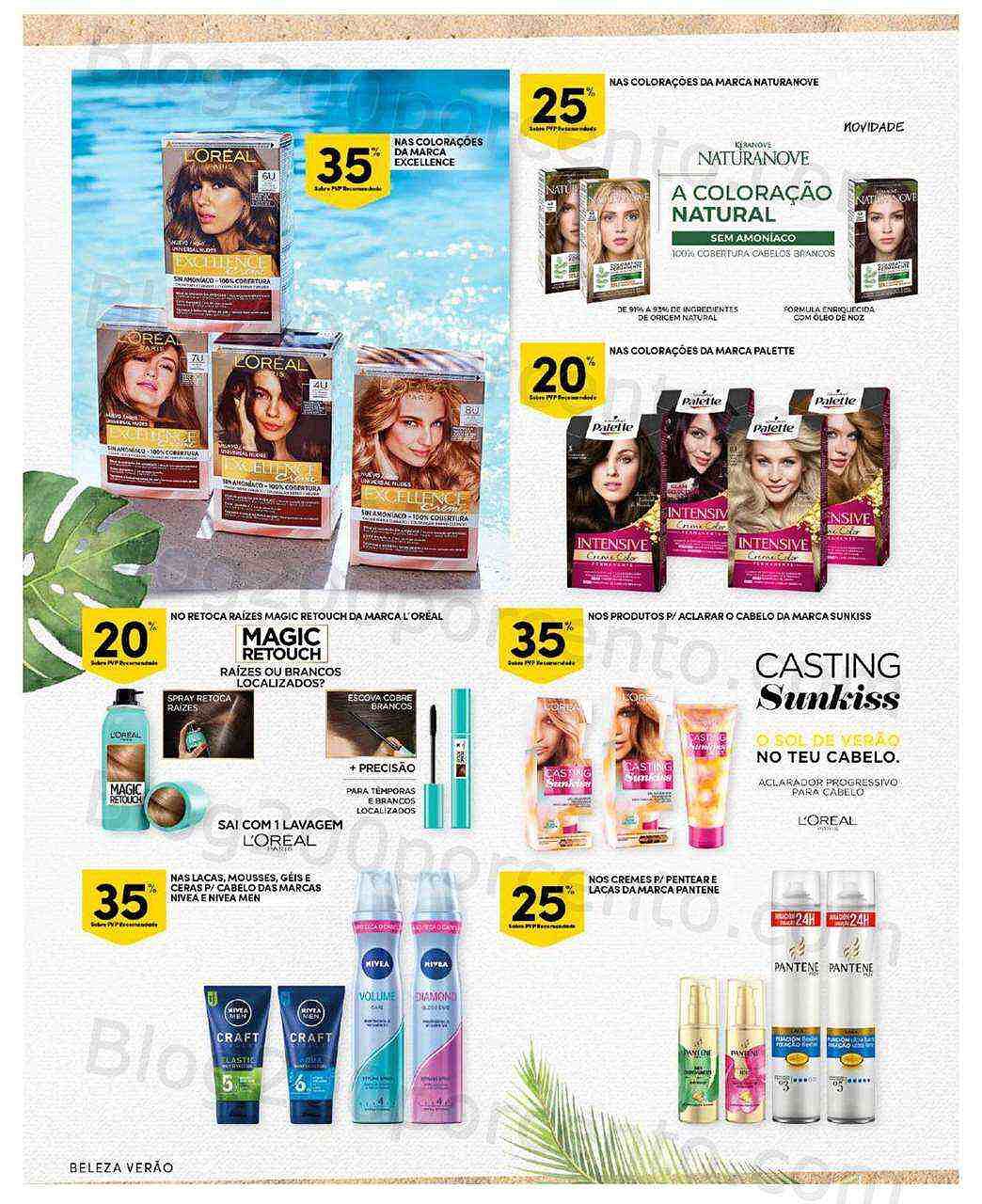 Antevisão Folheto CONTINENTE Beleza de Verão Promoções de 21 junho a 3 julho