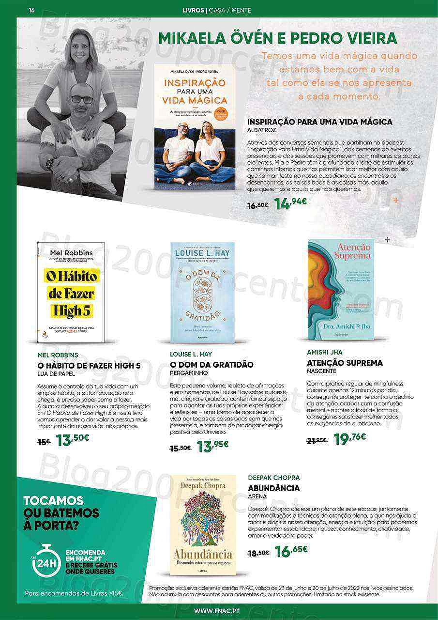 Antevisão Folheto FNAC Especial Vida Sustentável 23 junho a 20 julho