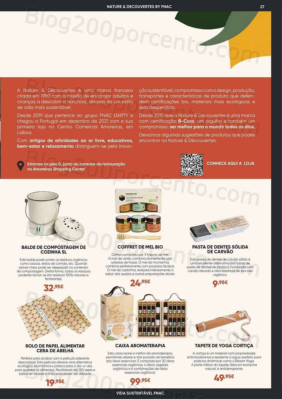 Antevisão Folheto FNAC Especial Vida Sustentável 23 junho a 20 julho