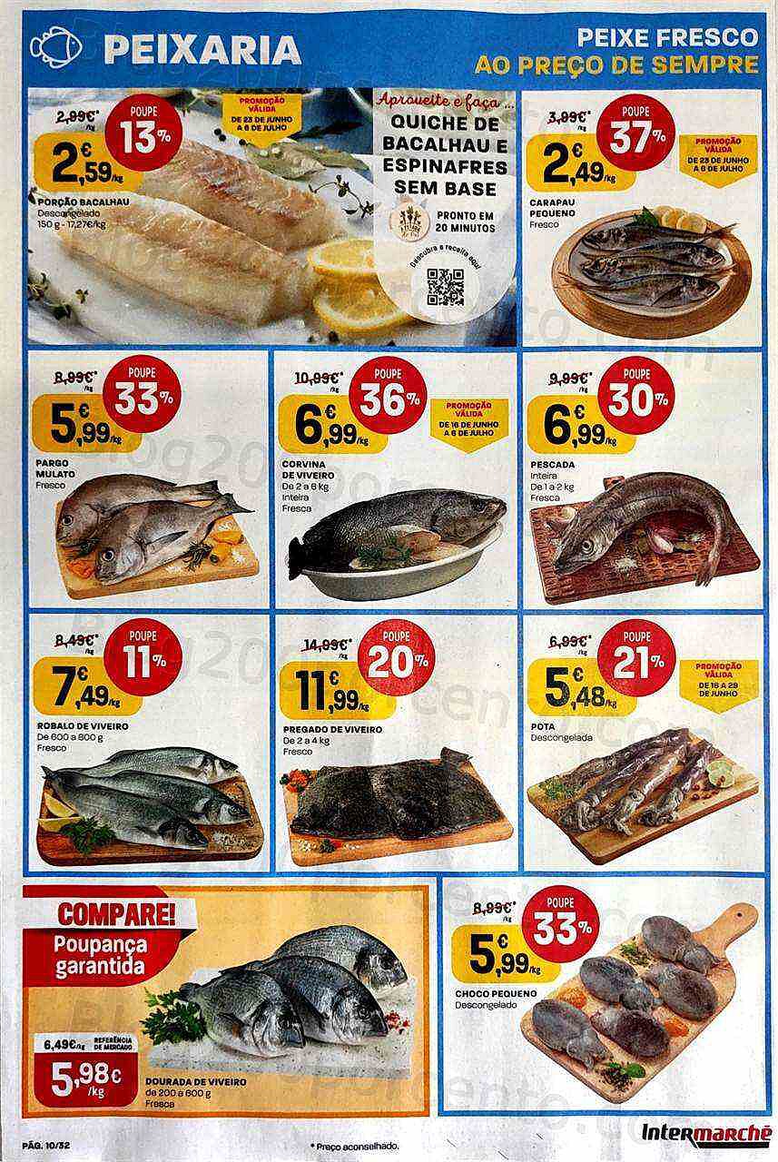 Antevisão Folheto INTERMARCHÉ Promoções de 23 a 29 junho