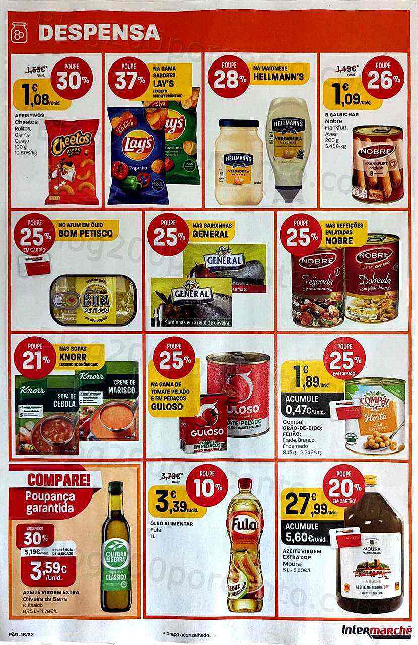 Antevisão Folheto INTERMARCHÉ Promoções de 23 a 29 junho