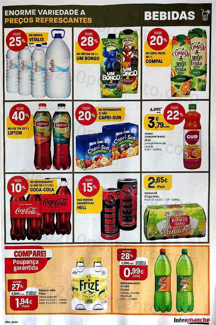 Antevisão Folheto INTERMARCHÉ Promoções de 23 a 29 junho