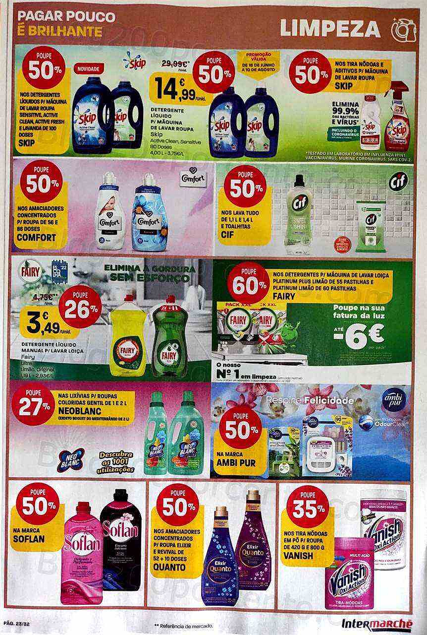 Antevisão Folheto INTERMARCHÉ Promoções de 23 a 29 junho
