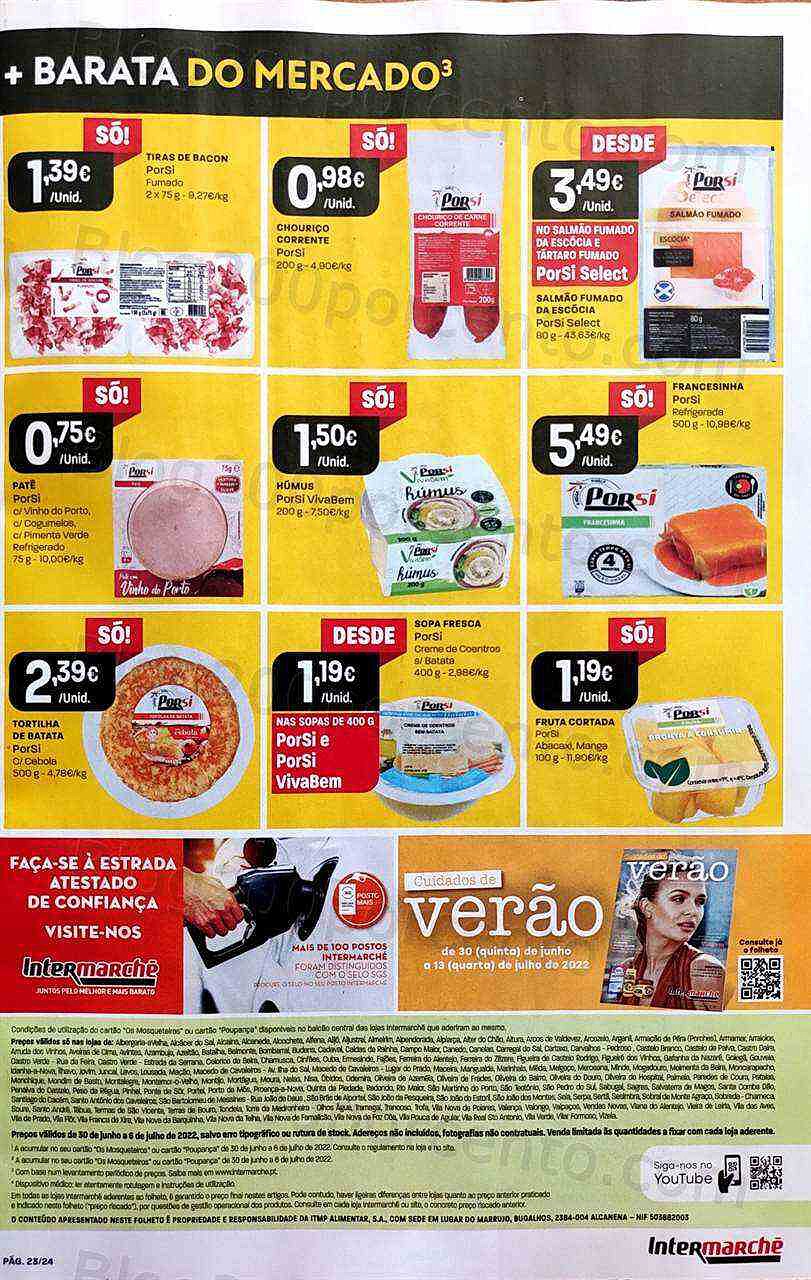 Antevisão Folheto INTERMARCHÉ Promoções de 30 junho a 6 julho