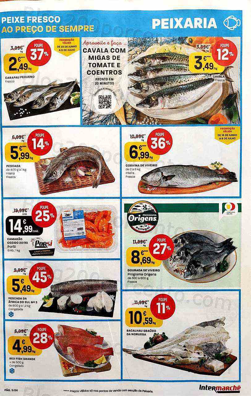 Antevisão Folheto INTERMARCHÉ Promoções de 30 junho a 6 julho