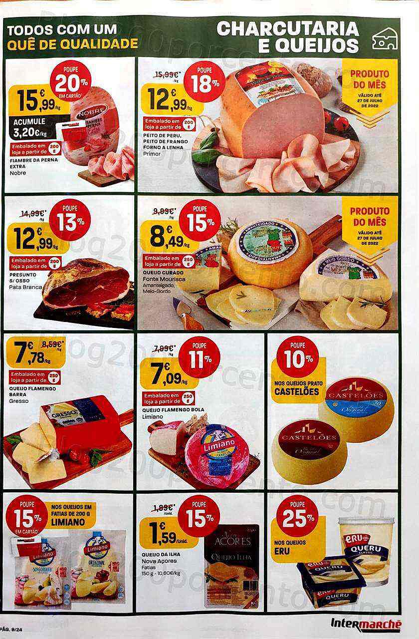 Antevisão Folheto INTERMARCHÉ Promoções de 30 junho a 6 julho