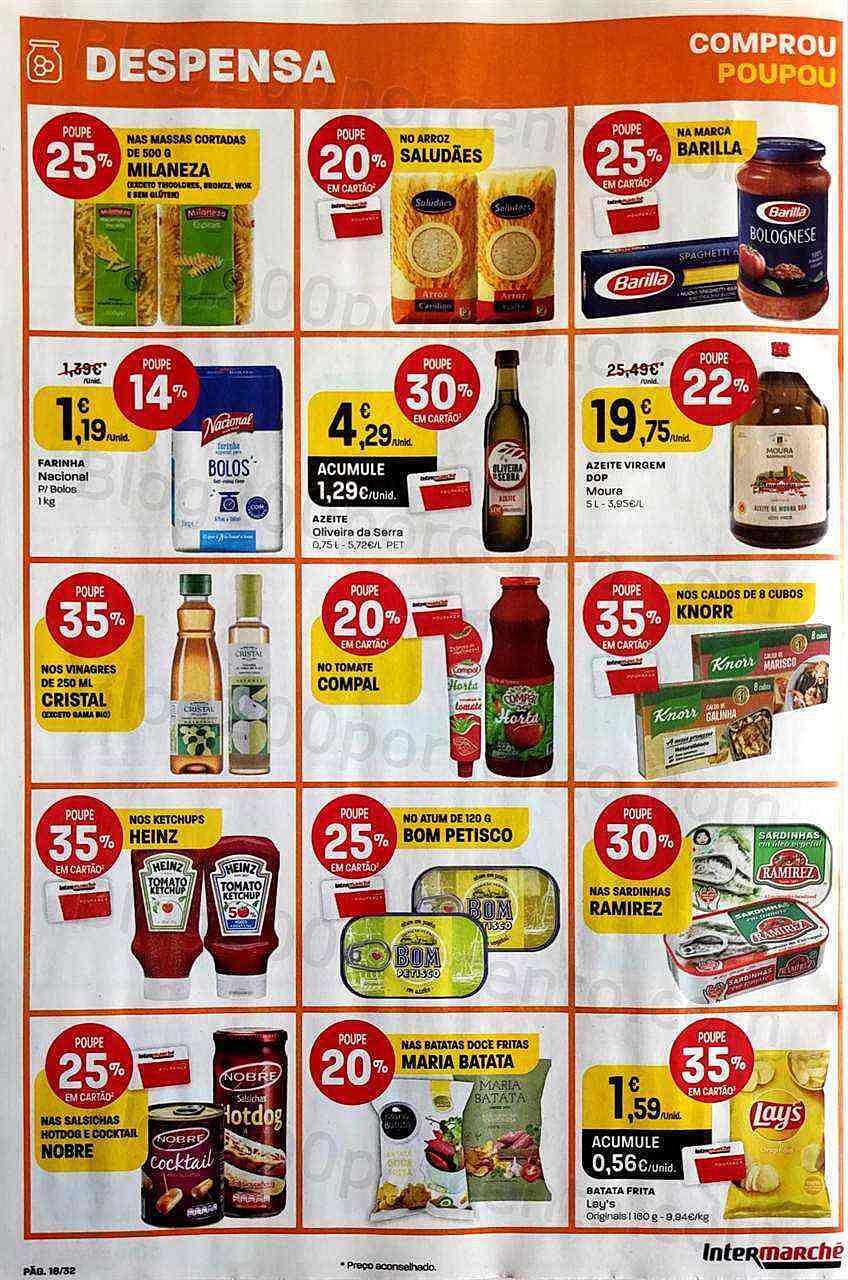 Antevisão Folheto INTERMARCHÉ Promoções de 9 a 15 junho