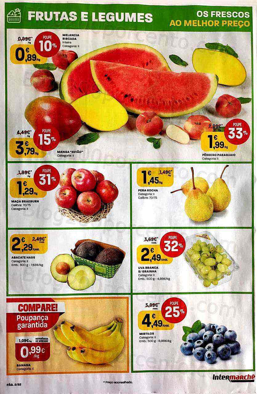 Antevisão Folheto INTERMARCHÉ Promoções de 9 a 15 junho