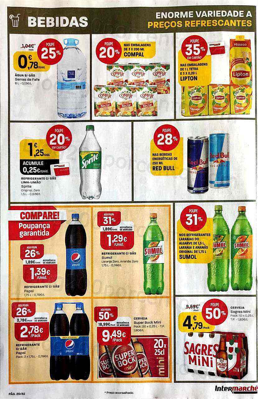 Antevisão Folheto INTERMARCHÉ Promoções de 9 a 15 junho