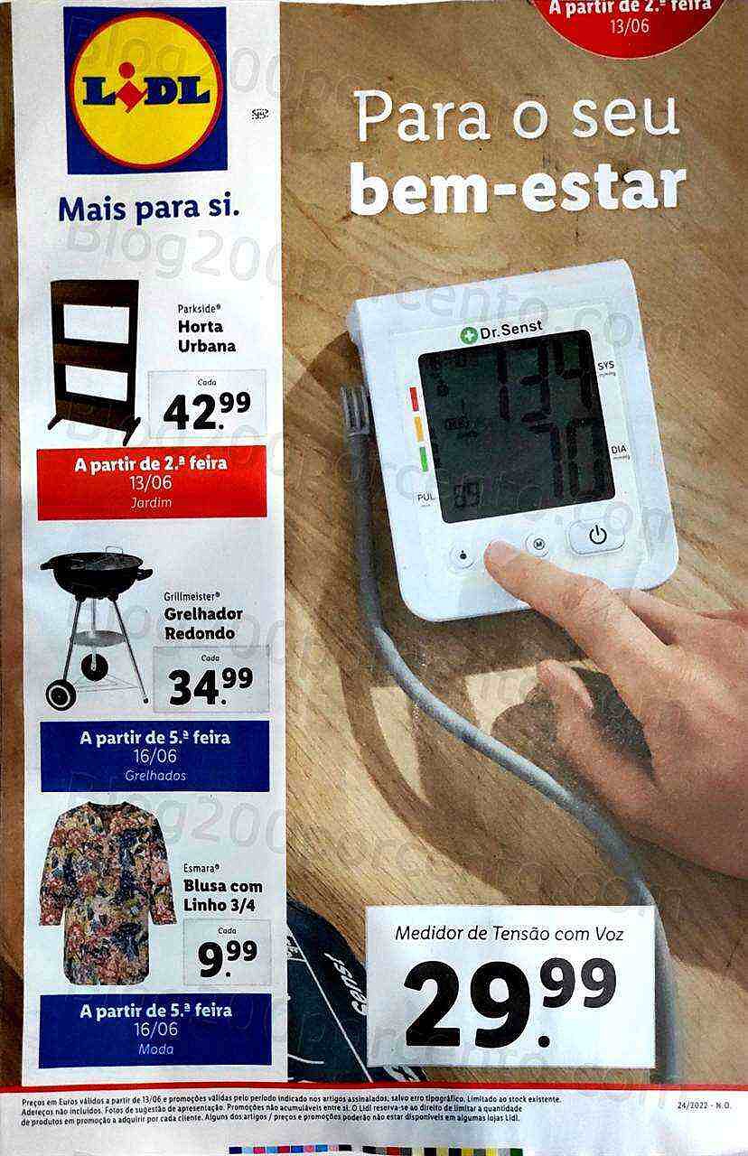 Antevisão Folheto LIDL Promoções de 13 a 19 junho