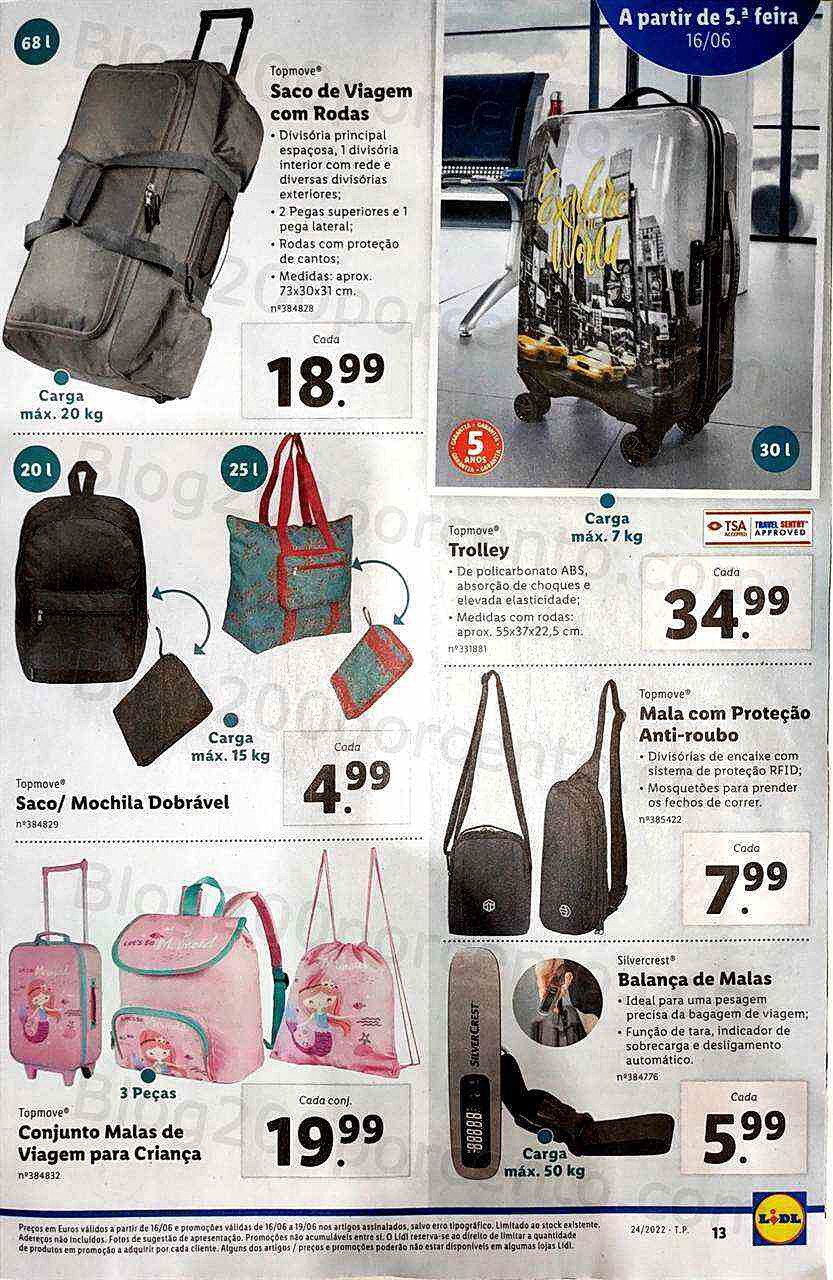 Antevisão Folheto LIDL Promoções de 13 a 19 junho