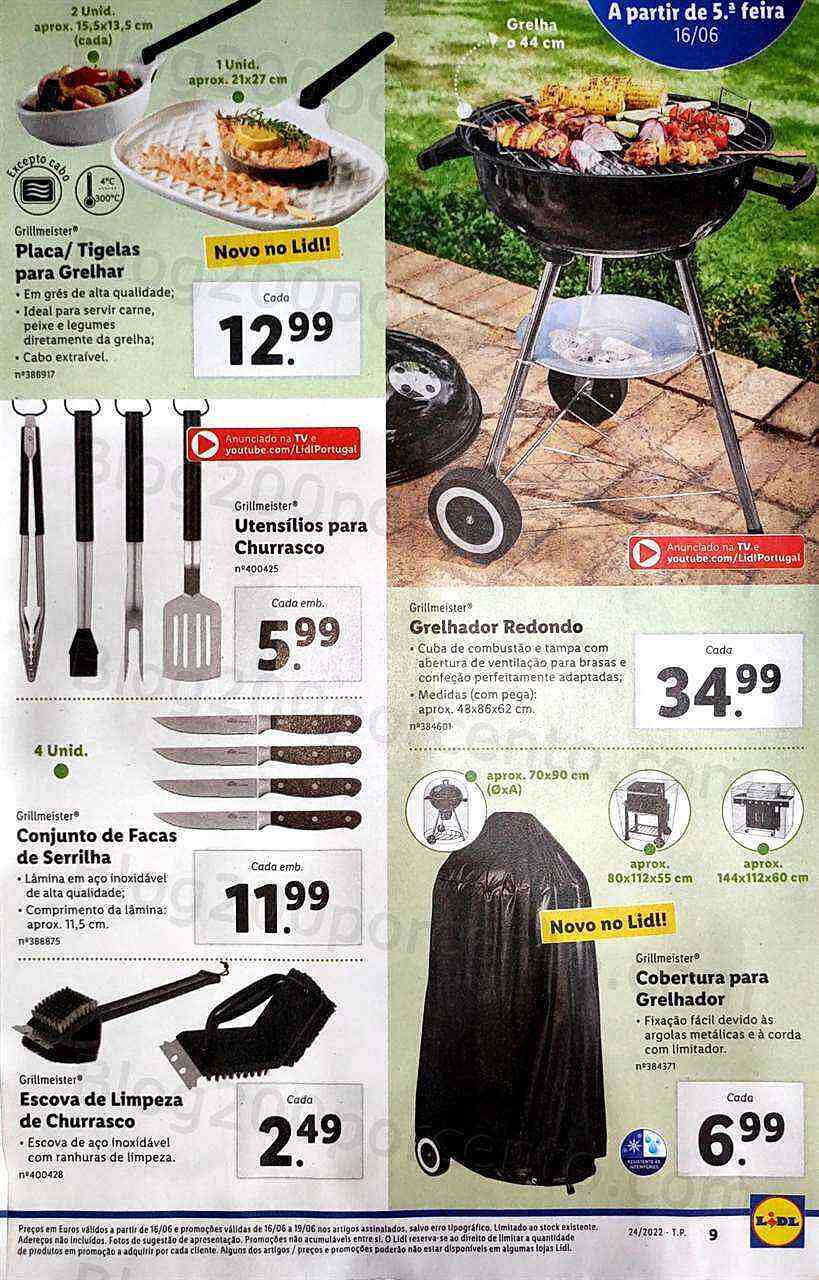 Antevisão Folheto LIDL Promoções de 13 a 19 junho