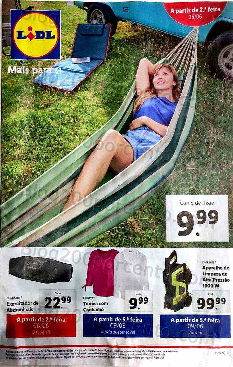 Antevisão Folheto LIDL Promoções de 6 a 12 junho