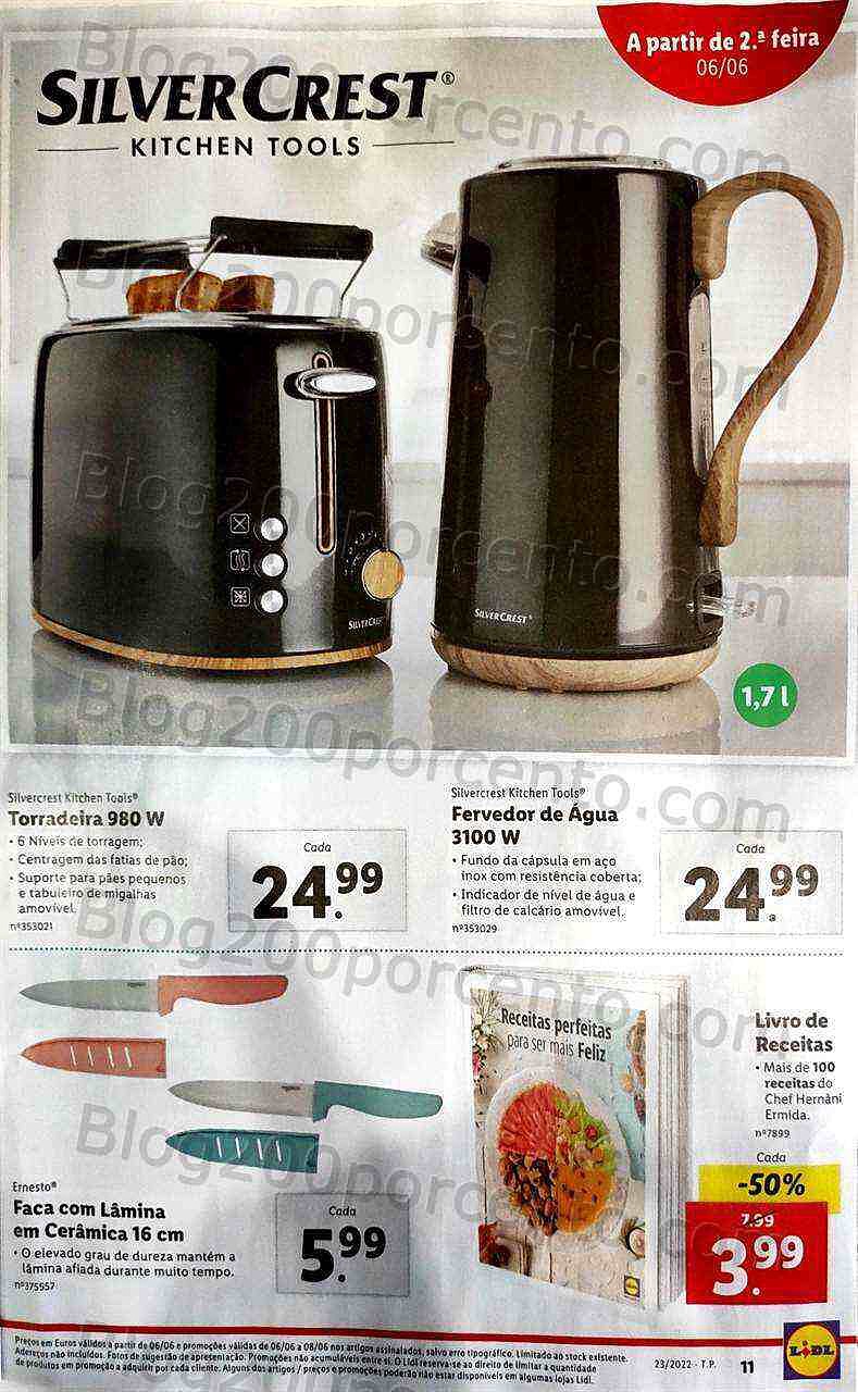 Antevisão Folheto LIDL Promoções de 6 a 12 junho