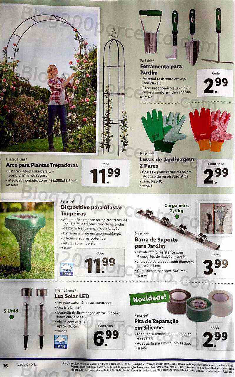 Antevisão Folheto LIDL Promoções de 6 a 12 junho