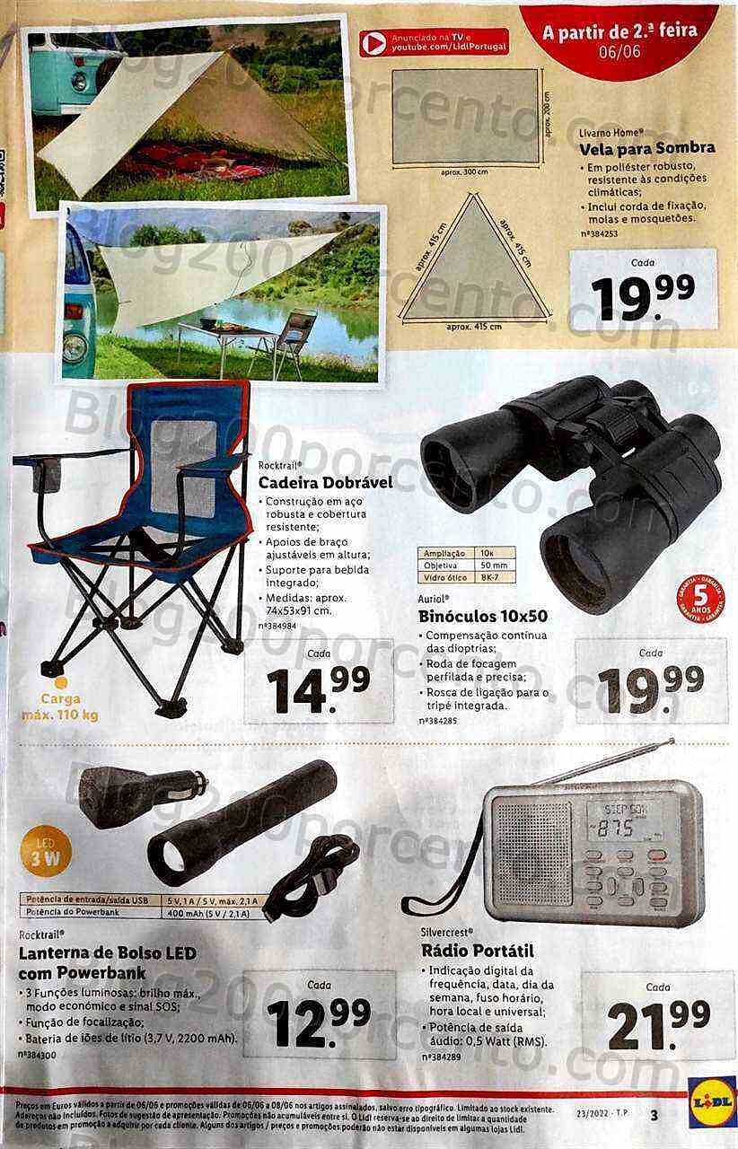 Antevisão Folheto LIDL Promoções de 6 a 12 junho