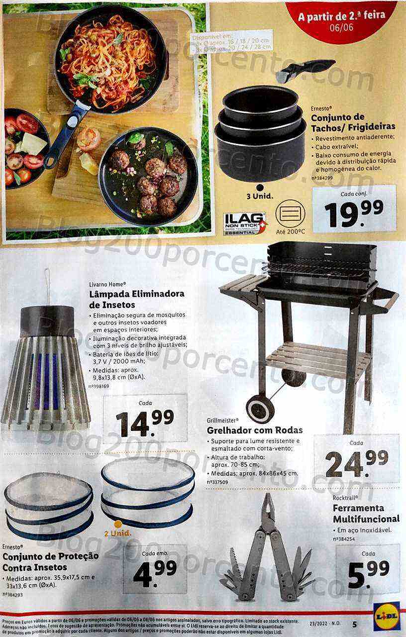 Antevisão Folheto LIDL Promoções de 6 a 12 junho
