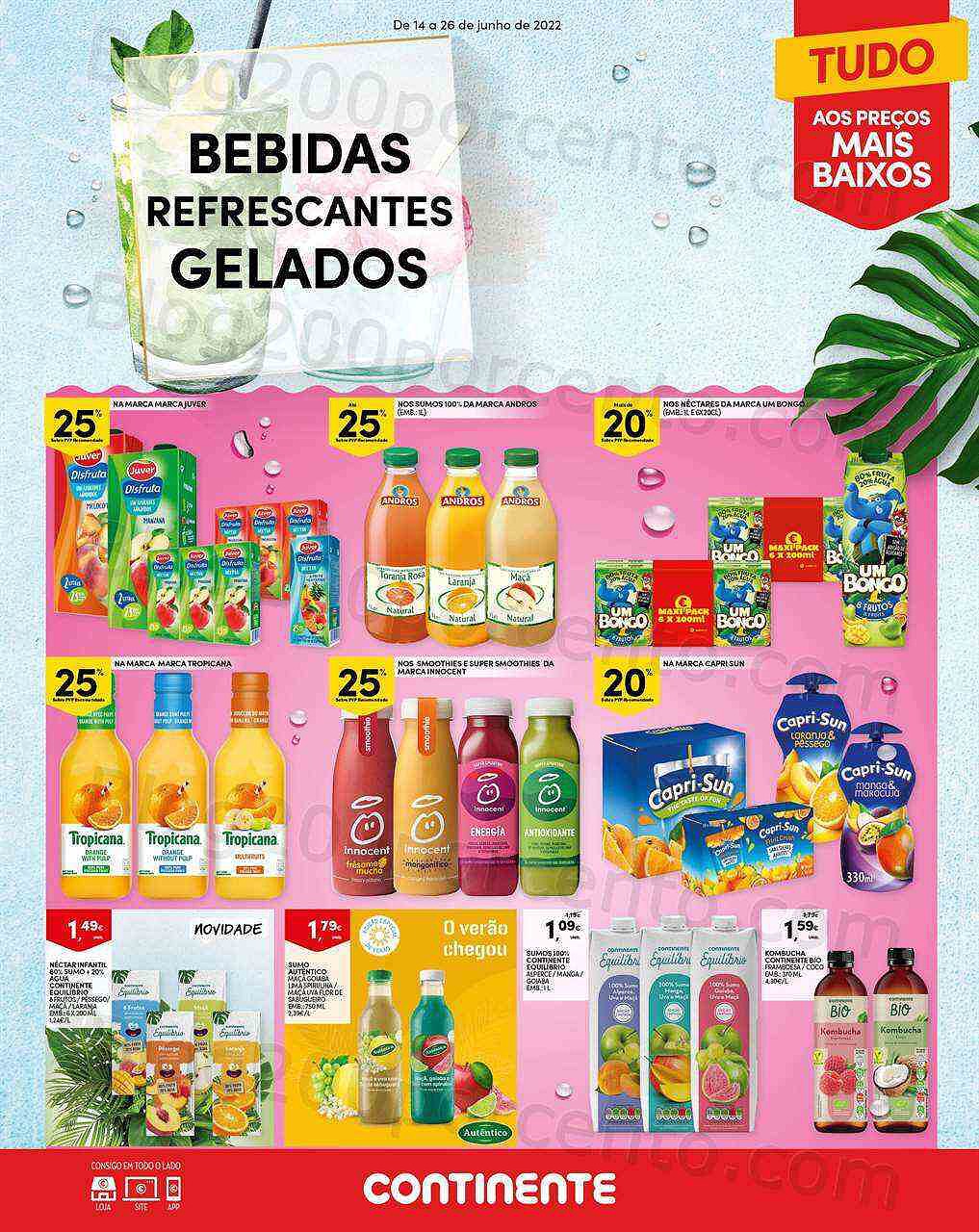 Antevisão Folheto CONTINENTE Madeira Promoções de 14 a 20 junho 