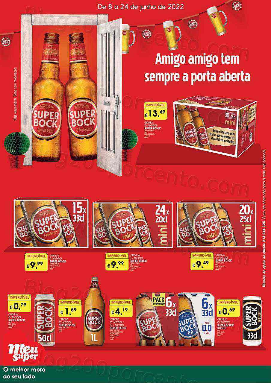Antevisão Folheto MEU SUPER Especial Bebidas