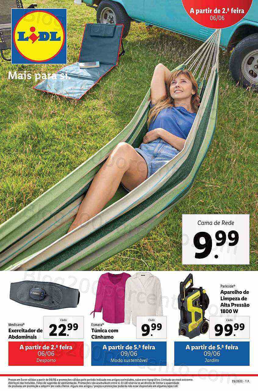 Antevisão Folheto LIDL Promoções de 6 a 12 junho - digital