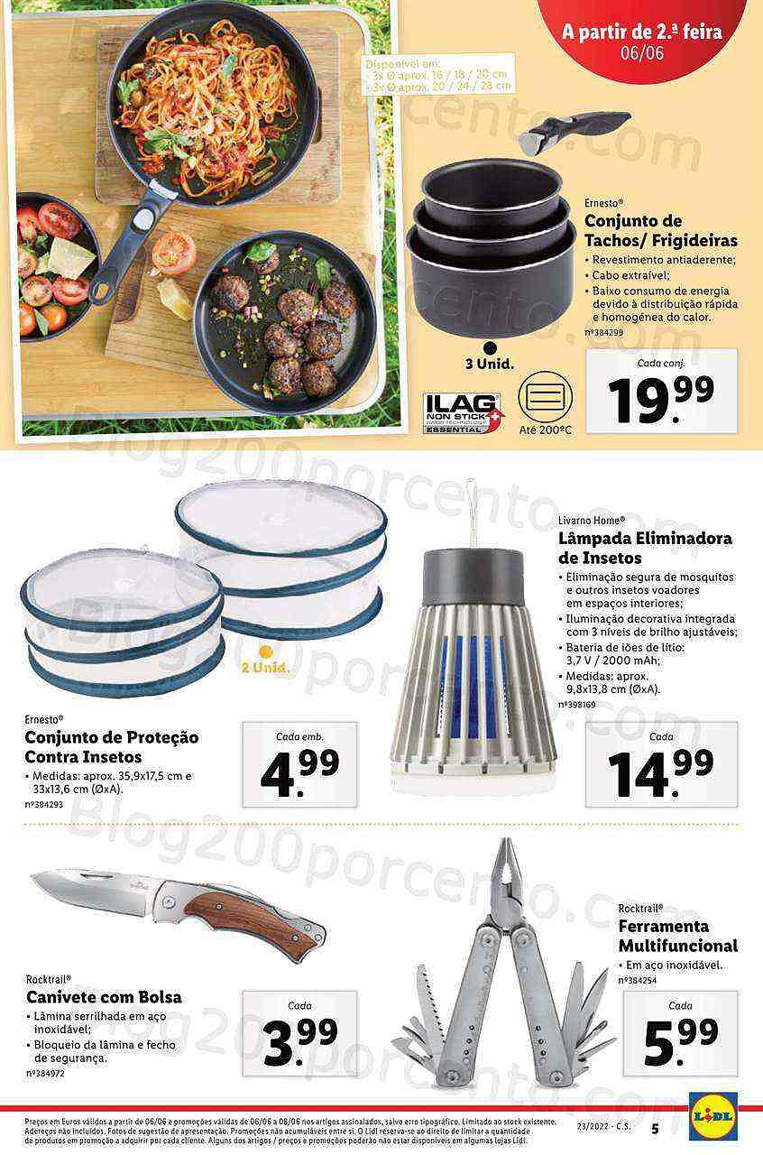 Antevisão Folheto LIDL Promoções de 6 a 12 junho - digital