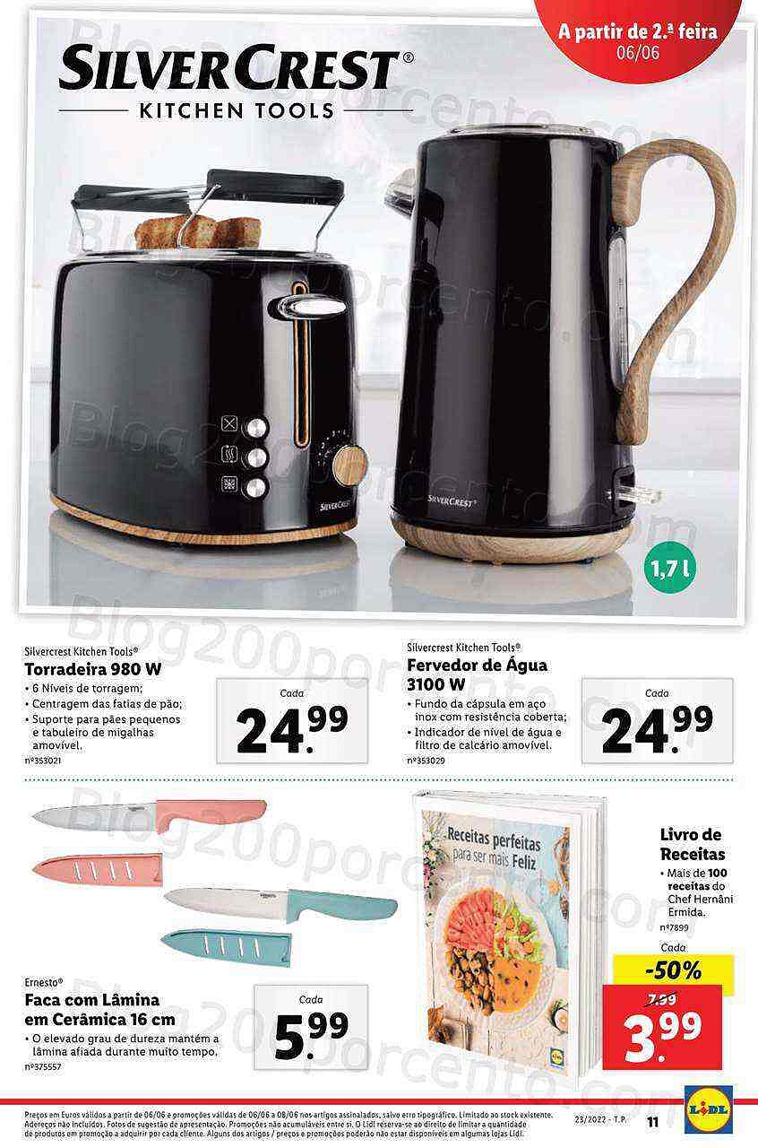 Antevisão Folheto LIDL Promoções de 6 a 12 junho - digital