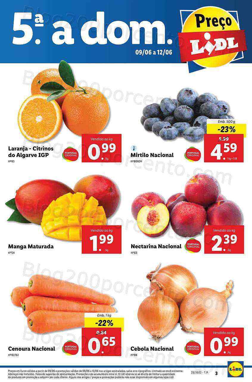Antevisão Folheto LIDL Promoções de 6 a 12 junho - digital
