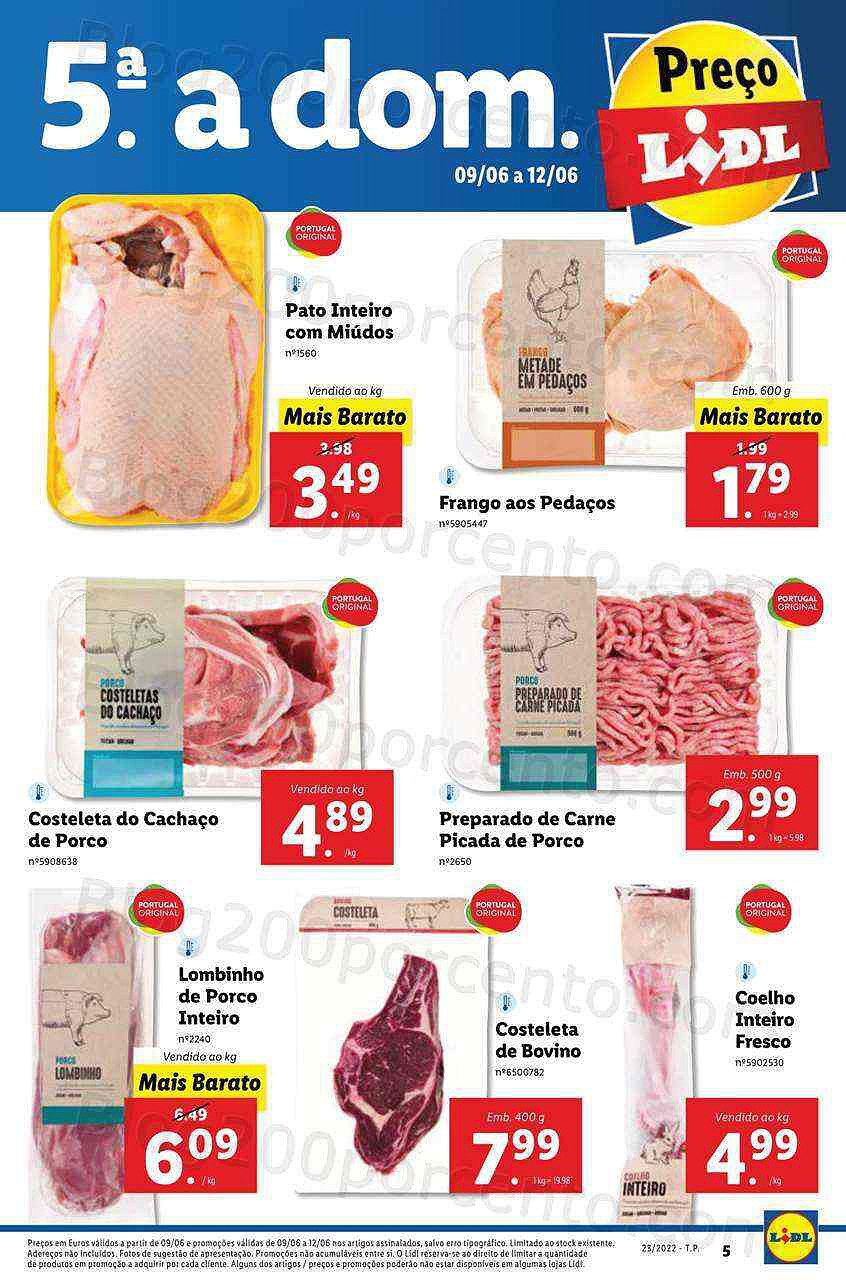 Antevisão Folheto LIDL Promoções de 6 a 12 junho - digital