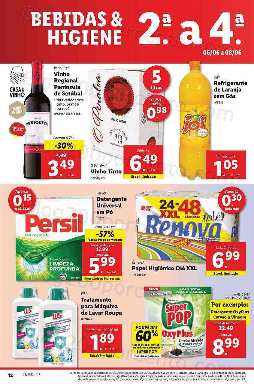 Antevisão Folheto LIDL Promoções de 6 a 12 junho - digital