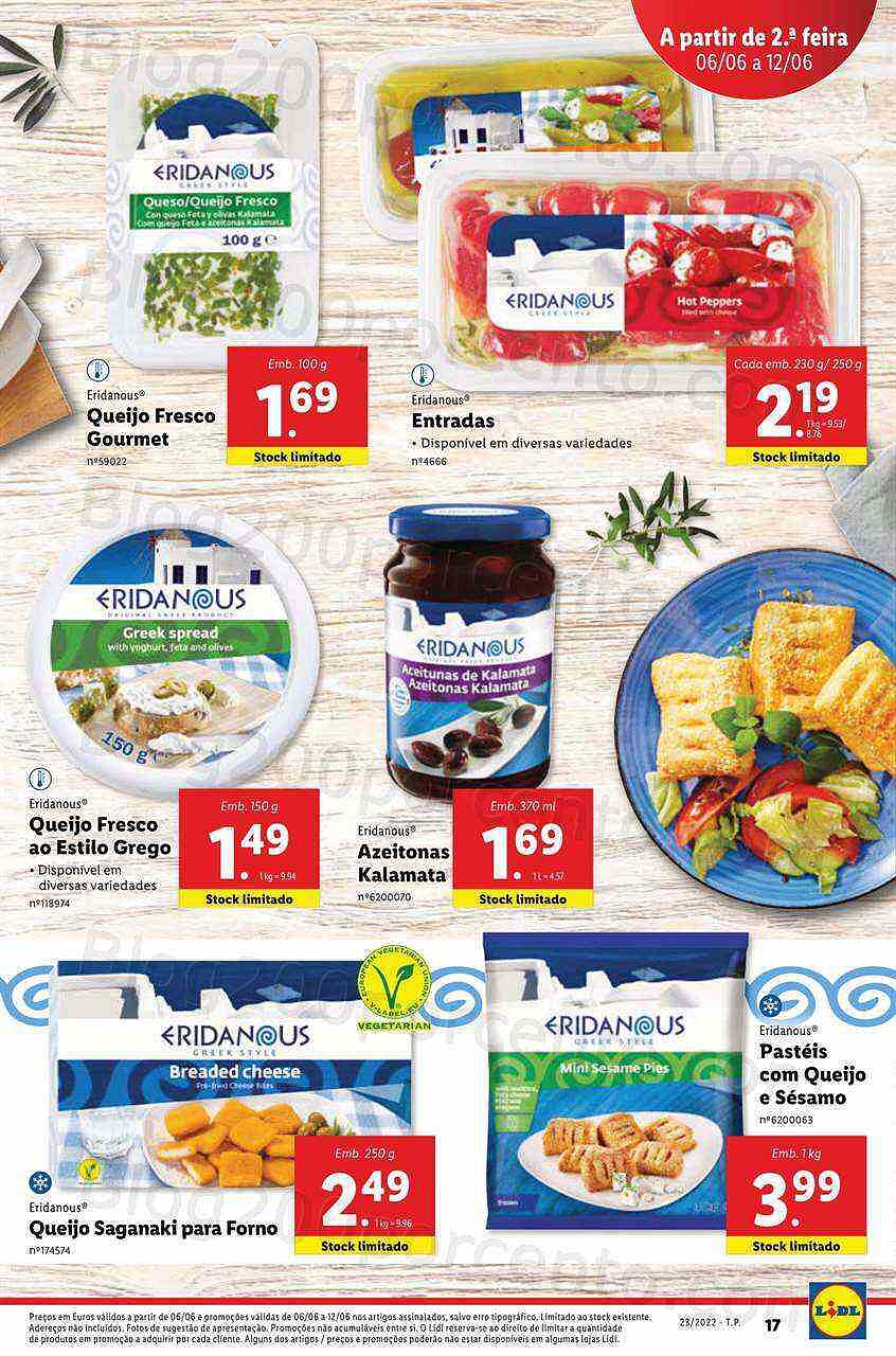 Antevisão Folheto LIDL Promoções de 6 a 12 junho - digital