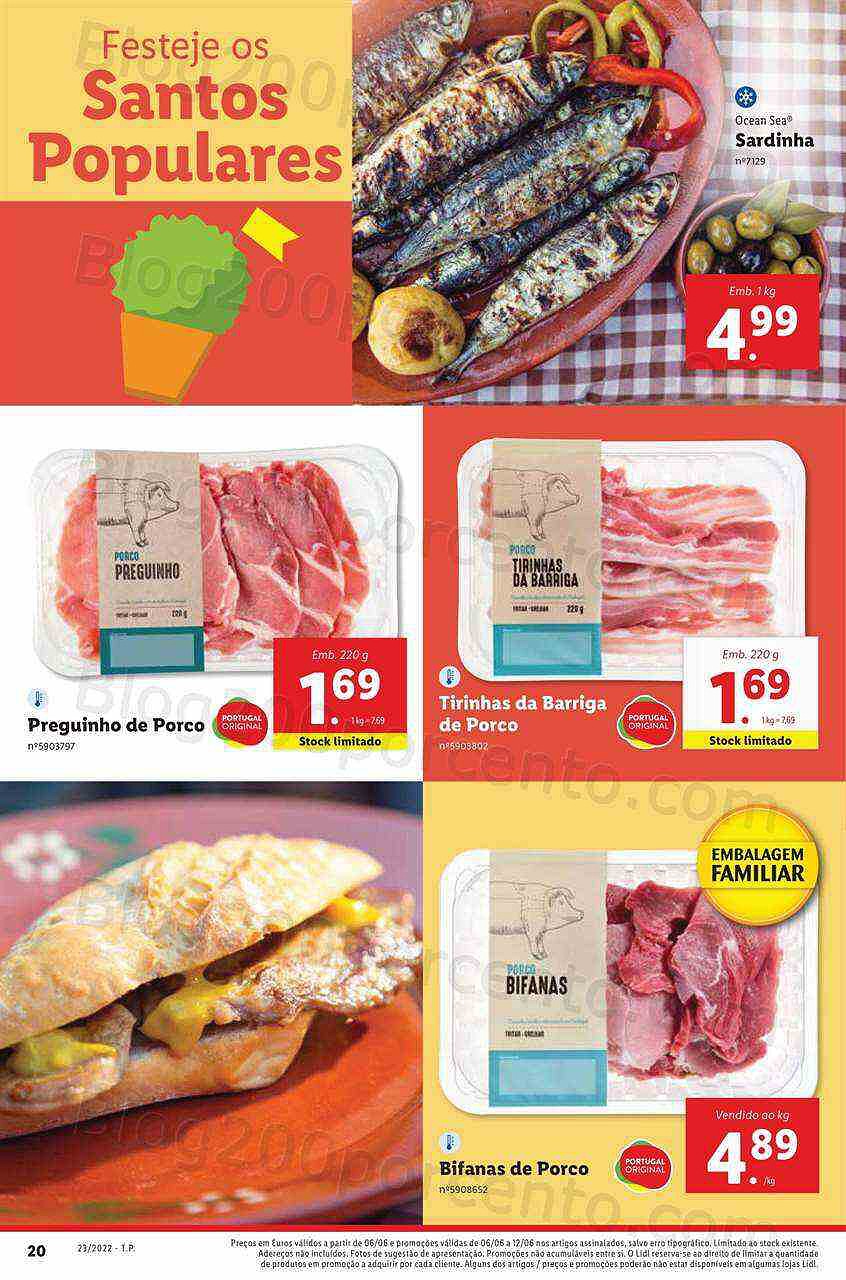 Antevisão Folheto LIDL Promoções de 6 a 12 junho - digital