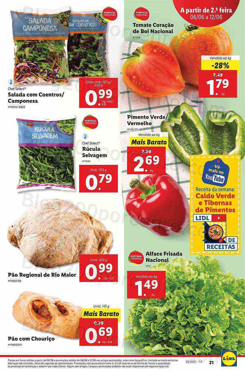 Antevisão Folheto LIDL Promoções de 6 a 12 junho - digital