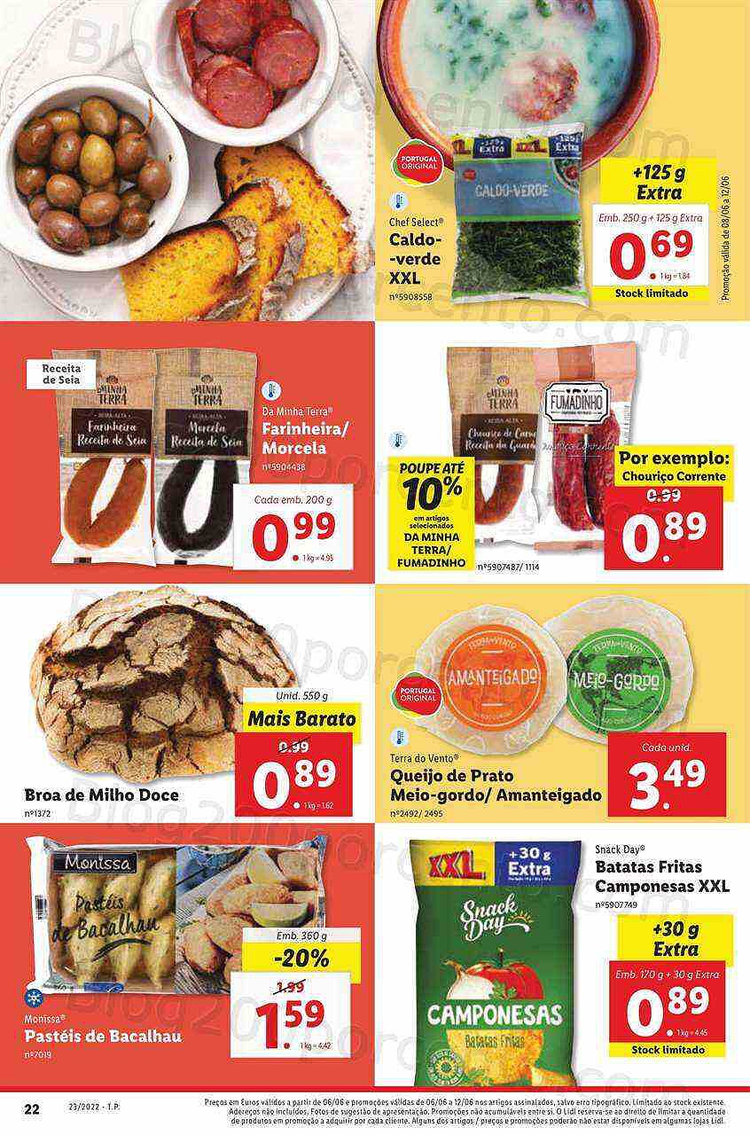 Antevisão Folheto LIDL Promoções de 6 a 12 junho - digital