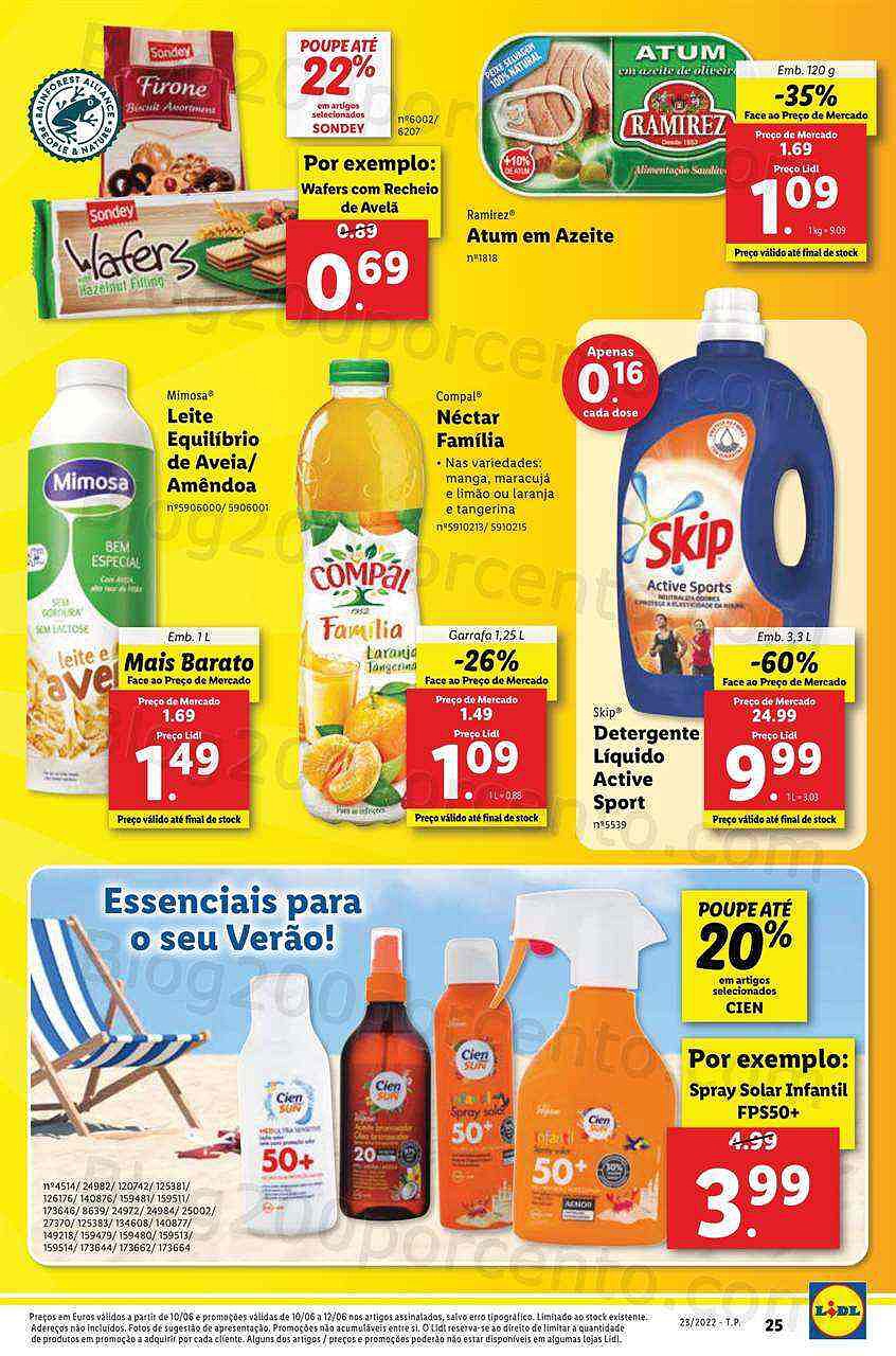 Antevisão Folheto LIDL Promoções de 6 a 12 junho - digital