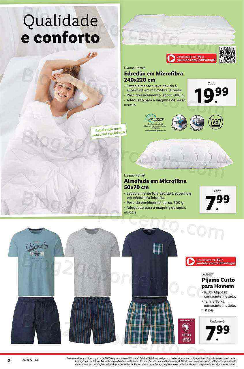 Antevisão Folheto LIDL Promoções de 20 a 26 junho