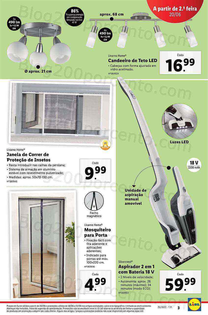 Antevisão Folheto LIDL Promoções de 20 a 26 junho
