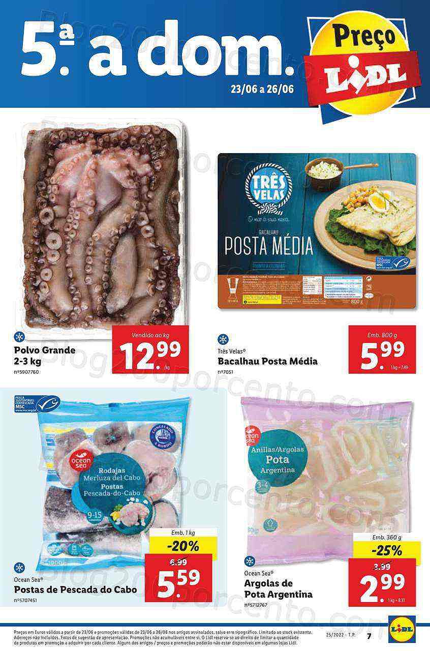 Antevisão Folheto LIDL Promoções de 20 a 26 junho