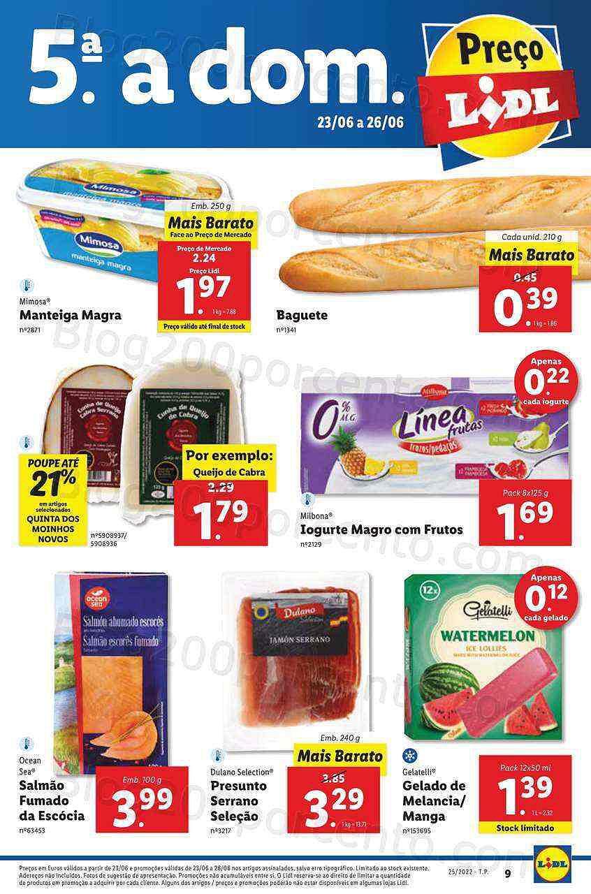 Antevisão Folheto LIDL Promoções de 20 a 26 junho