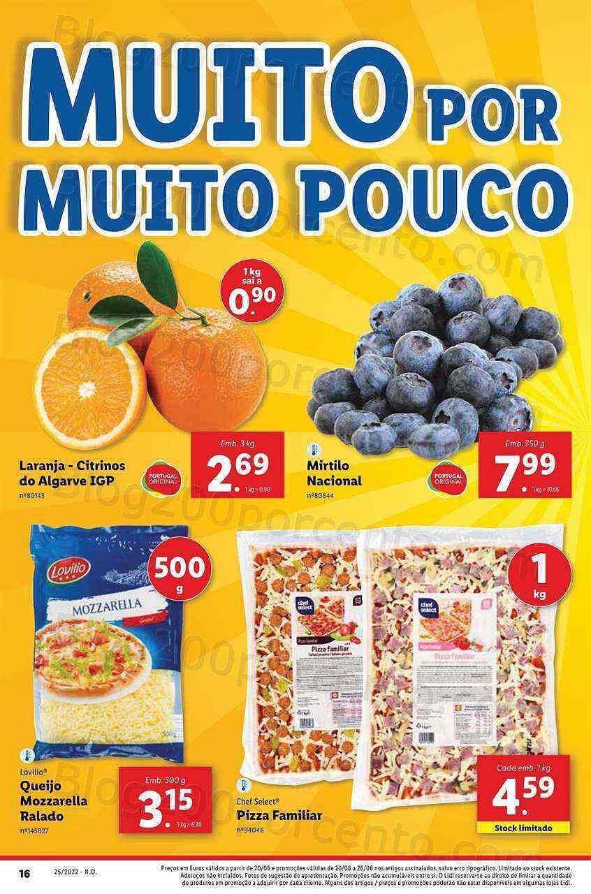 Antevisão Folheto LIDL Promoções de 20 a 26 junho