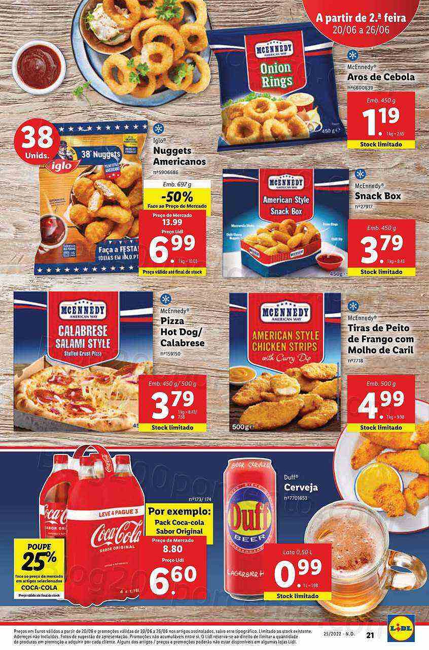 Antevisão Folheto LIDL Promoções de 20 a 26 junho