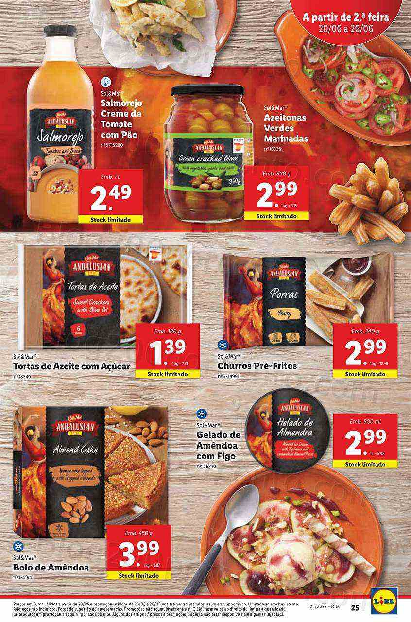 Antevisão Folheto LIDL Promoções de 20 a 26 junho