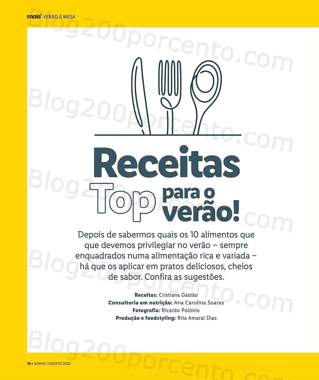 Antevisão Revista Mais LIDL Especial Verão