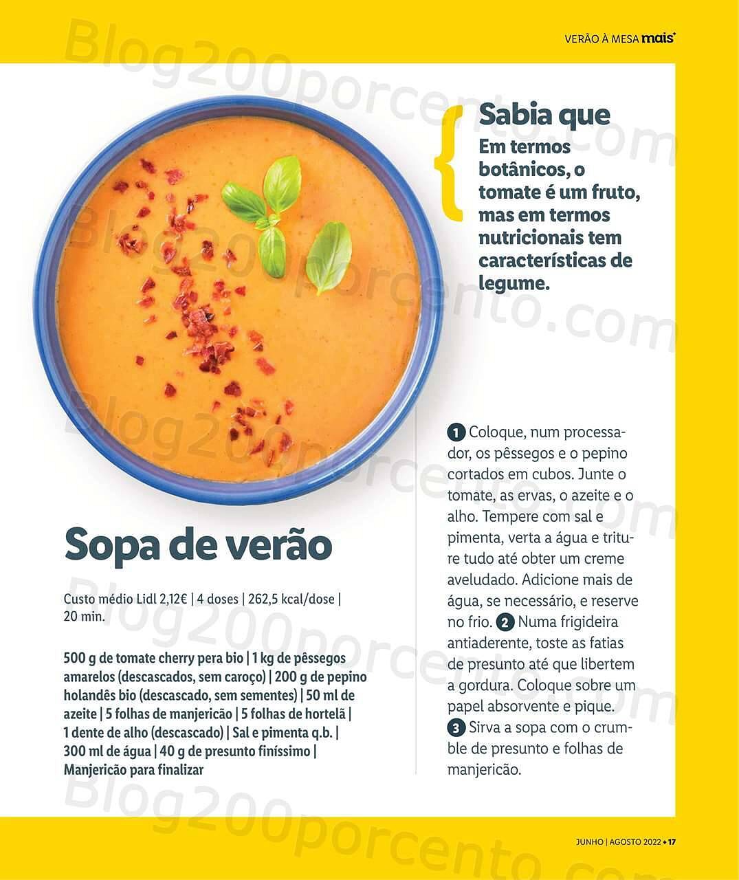 Antevisão Revista Mais LIDL Especial Verão